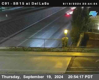 SB 15 at Del Lago bridge