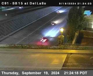 SB 15 at Del Lago bridge