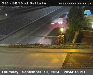 SB 15 at Del Lago bridge