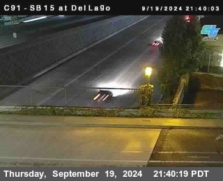 SB 15 at Del Lago bridge