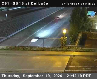 SB 15 at Del Lago bridge