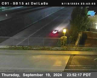 SB 15 at Del Lago bridge