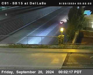 SB 15 at Del Lago bridge