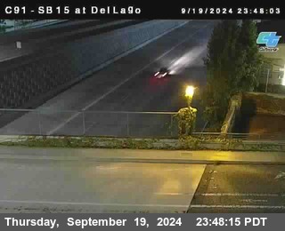 SB 15 at Del Lago bridge