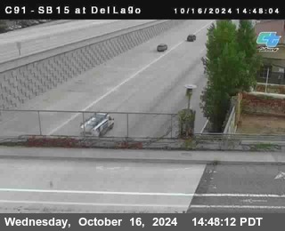 SB 15 at Del Lago bridge