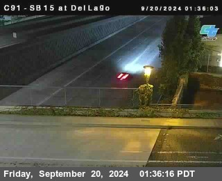 SB 15 at Del Lago bridge