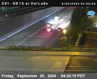 SB 15 at Del Lago bridge