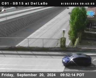 SB 15 at Del Lago bridge