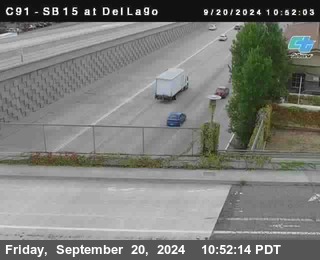 SB 15 at Del Lago bridge