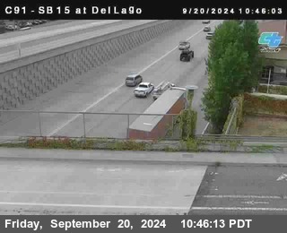 SB 15 at Del Lago bridge