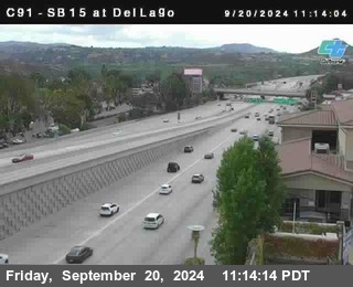 SB 15 at Del Lago bridge