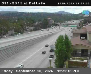 SB 15 at Del Lago bridge