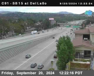 SB 15 at Del Lago bridge