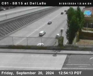 SB 15 at Del Lago bridge