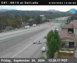 SB 15 at Del Lago bridge