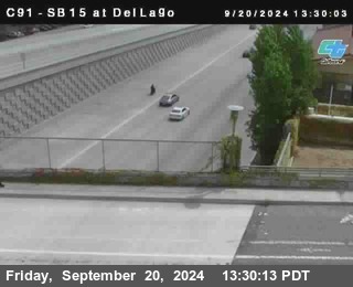 SB 15 at Del Lago bridge