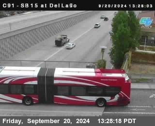 SB 15 at Del Lago bridge