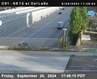 SB 15 at Del Lago bridge