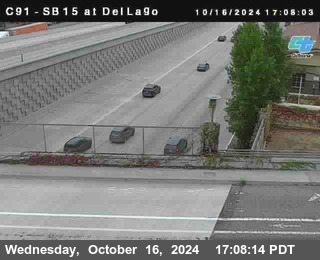 SB 15 at Del Lago bridge