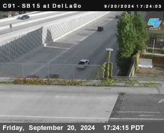 SB 15 at Del Lago bridge