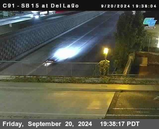 SB 15 at Del Lago bridge