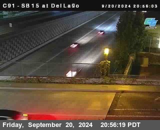 SB 15 at Del Lago bridge