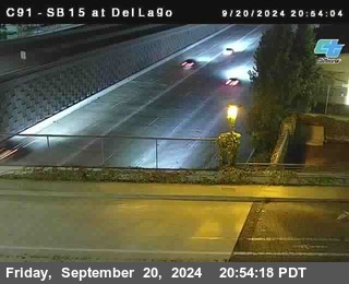 SB 15 at Del Lago bridge