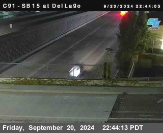 SB 15 at Del Lago bridge