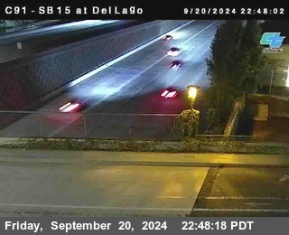 SB 15 at Del Lago bridge