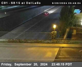 SB 15 at Del Lago bridge