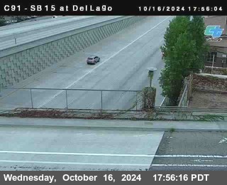 SB 15 at Del Lago bridge