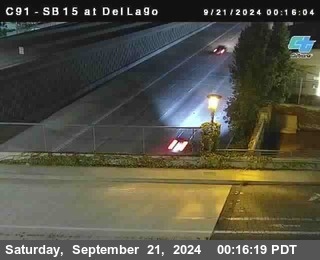 SB 15 at Del Lago bridge