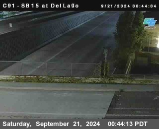 SB 15 at Del Lago bridge