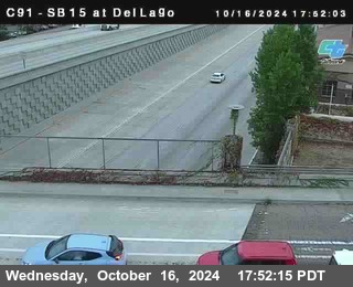 SB 15 at Del Lago bridge