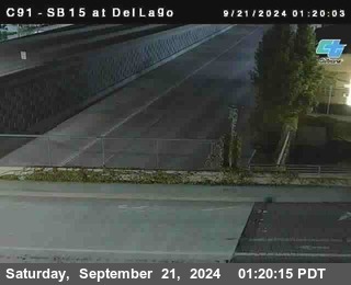 SB 15 at Del Lago bridge