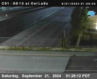 SB 15 at Del Lago bridge