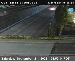 SB 15 at Del Lago bridge