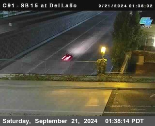 SB 15 at Del Lago bridge