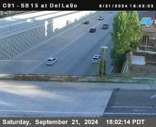 SB 15 at Del Lago bridge