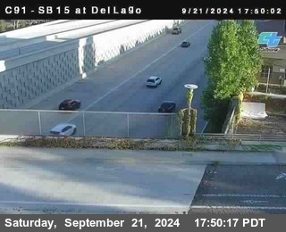 SB 15 at Del Lago bridge