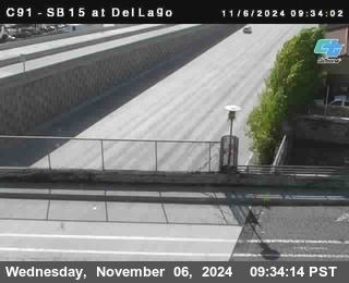 SB 15 at Del Lago bridge