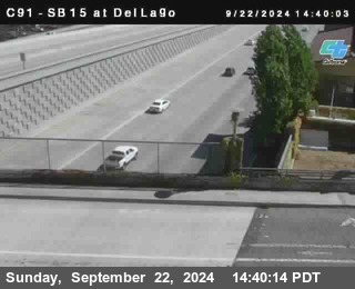 SB 15 at Del Lago bridge