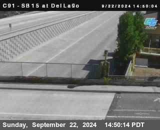 SB 15 at Del Lago bridge