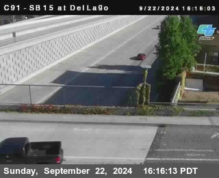 SB 15 at Del Lago bridge