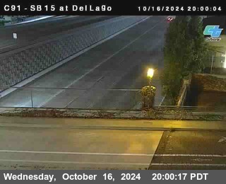 SB 15 at Del Lago bridge