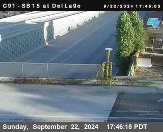 SB 15 at Del Lago bridge