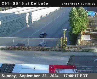 SB 15 at Del Lago bridge