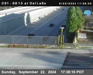 SB 15 at Del Lago bridge