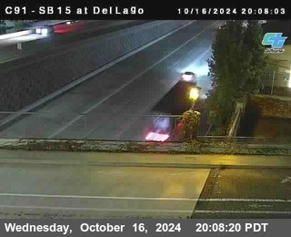 SB 15 at Del Lago bridge