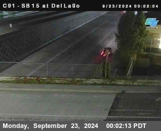 SB 15 at Del Lago bridge